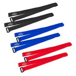 KesTek Upínací pásky se suchým zipem 600x20 mm, 6-dílná sada 40215KT