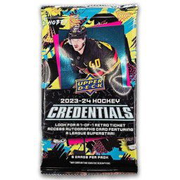 2023–24 Upper Deck Credentials balíček karet