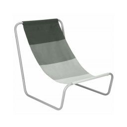 SPRINGOS Skládací lehátko SPRINGOS KORFU šedé GC0055-XG