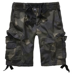 Kraťasy BRANDIT Vintage ŠVÉDSKÉ MASKOVÁNÍ M90 DARK CAMO vel. S