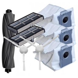 8ks HEPA filtry, kartáče a sáčky pro DREAME L10s Pro Ultra, L40 Ultra AE/CE, X30, Mova E30 Ultra sada