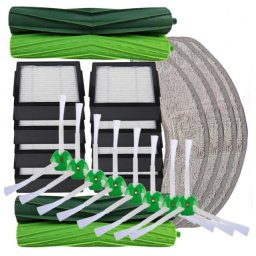 24ks HEPA filtry, kartáče a mopy pro iRobot Roomba Combo j7, j7+, j9+, Combo 10 MAX