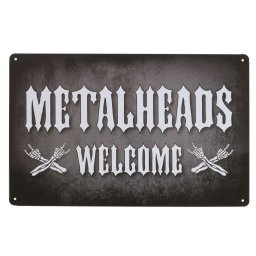 cedule Metalheads Welcome - Rockbites - 102002