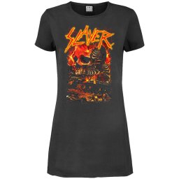 šaty dámské Slayer - War Skull - AMPLIFIED - ZAVE776F68