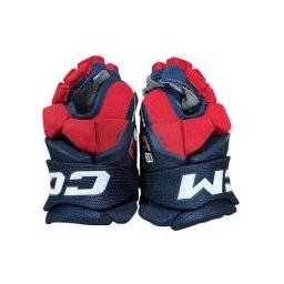 Hokejové rukavice CCM Jetspeed FT8 SR modrá 15 palců = 38cm - výška postavy 178-188cm