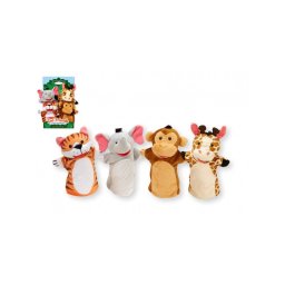Lowlands Maňásci safari ZOO 25cm 4ks na kartě v sáčku 88801128-XG