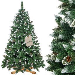 SPRINGOS Vánoční stromek Borovice Royal diamantová 180 cm CT0190-XG