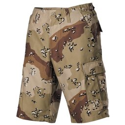 Kraťasy US BDU boční kapsy 6-COL DESERT vel. M