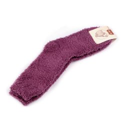 Ponožky froté unisex, barva 2 starorůžová