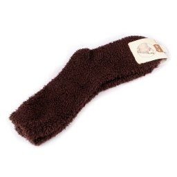 Ponožky froté unisex, barva 5 hnědá