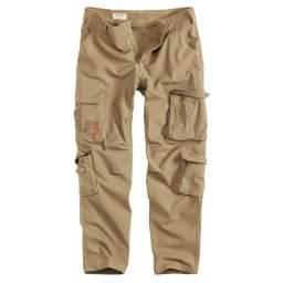 Kalhoty AIRBORNE SLIMMY KHAKI vel. L