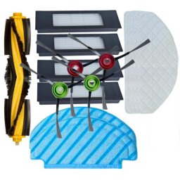 15ks Sada HEPA filtrů, kartáčů, a mopů pro ECOVACS Deebot N8, N8 Pro, Ozmo T8, T9, T9+