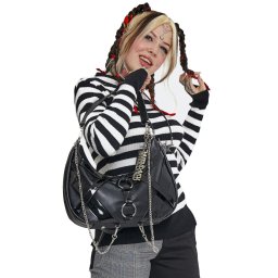 kabelka (taška) JAWBREAKER - 90s Style - Black - BGA 4139