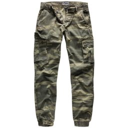 Kalhoty BAD BOYS GREEN CAMO vel. S