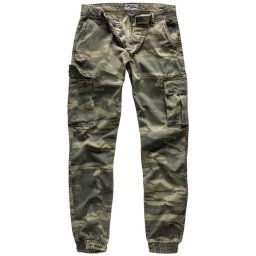 SURPLUS kalhoty BAD BOYS GREEN CAMO vel.XL
