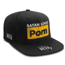 kšiltovka HOLY BLVK - SATAN LOVES PORN - HB002