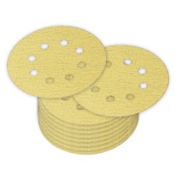 DEMA Brusný papír pro excentrickou brusku 125 mm P60, 10 ks 22513D