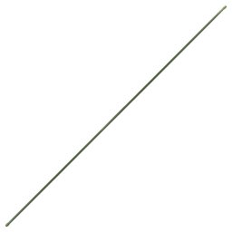 DEMA Opěrná tyč pro rostliny 11x1500 mm poplastovaná 47106D
