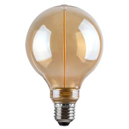 Rabalux LED žárovka Filament jantar G95 3W E27 79077