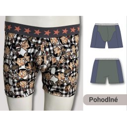 Střih Eda pánské boxerky