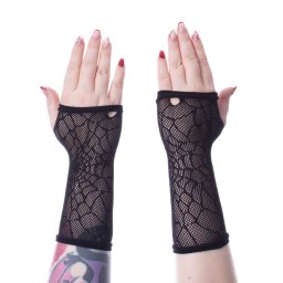 nárukávník POIZEN INDUSTRIES - LONG WEB - BLACK - AG-LWMG-B