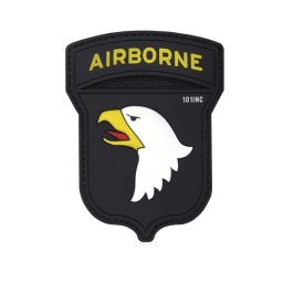 101INC nášivka 3D plastová AIRBORNE 101 barevná