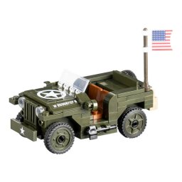 Sluban stavebnice US ARMY JEEP