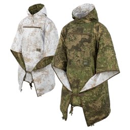 Helikon-Tex pončo oboustranné SWAGMAN ROLL PENCOTT WILDWOOD/SNOWDRIFT