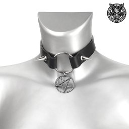 obojek PENTAGRAM SPIKES - LSF9 84
