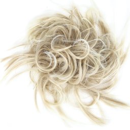 Girlshow Příčesek - drdol na gumičce Crazy - 16T613 (mix pastelově plavé a beach blond)