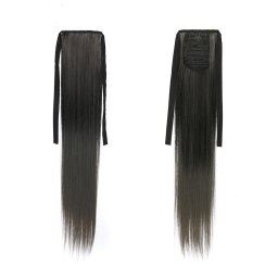Girlshow Culík, cop na zavazování rovný OMBRE - odstín Black T Dim Grey