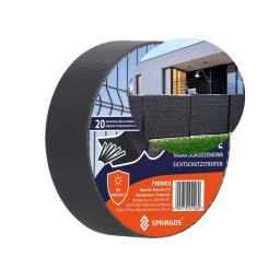 SPRINGOS Stínící plotová páska 4,75cm x 35m, antracitová SPRINGOS FN0003 FN0003-XG