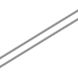 Řetízek Fox 1,5 mm z bílého zlata, 14K IZ31565A