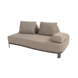4Seasons Outdoor designové zahradní sedačky Santorini Sofa 2 Seater