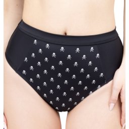 plavky dámské (spodní díl) KILLSTAR - Raven Reef - Black - KSRA012927