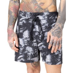 kraťasy pánské (plavky) KILLSTAR - Dark Depths - Black - KSRA012605