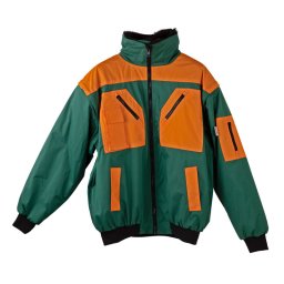 KesTek Celoroční pracovní bunda 4v1, zelená/oranžová, XL 40183KT
