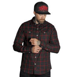 košile pánská HYRAW - RED AXE - 252CH01