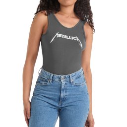 body dámské METALLICA - LOGO - AMPLIFIED - ZAV853MHC