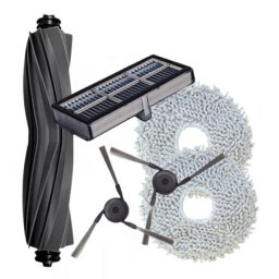 6ks Kartáče, mopy a HEPA filtr pro DREAME L40 Ultra, X40 Pro/Ultra, Mova E40, P10, P50, P70 sada
