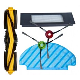 5ks Kartáče, HEPA filtr a mop pro ECOVACS Deebot N8, N8 Pro, Ozmo T8, T9, T9+ sada