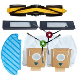 8ks Sada HEPA filtry, kartáče, mop a sáčky pro ECOVACS Deebot Ozmo N8+, T8+, T9, T9+