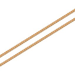Řetízek Fox - liščí ocas 2 mm, kombinované zlato 14K IZ31568