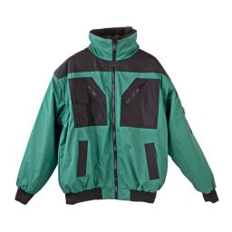 KesTek Celoroční pracovní bunda 4v1, zelená/černá, XL 40176KT