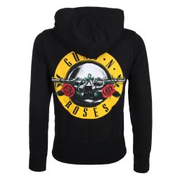 mikina dámská Guns N' Roses - Classic Logo - ROCK OFF - GNRZHD04LB
