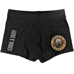 boxerky pánské Guns N' Roses - Classic Logo - ROCK OFF - GNRBX04MB