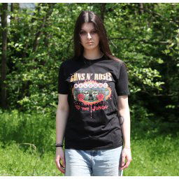 tričko dámské Guns N' Roses - Welcome To The Jungle - ROCK OFF - GNRTS28-1LB
