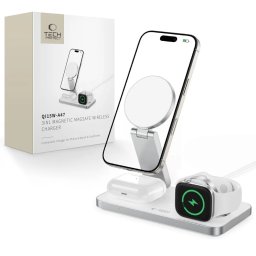 Tech-Protect QI15W-A47 3v1 - Bílá