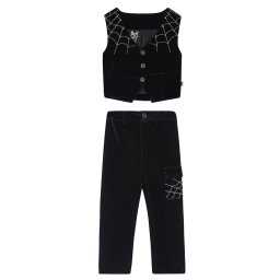 souprava dětská (kalhoty ,vesta) KILLSTAR - Spooky Spider 2 - Black - KSRA012805