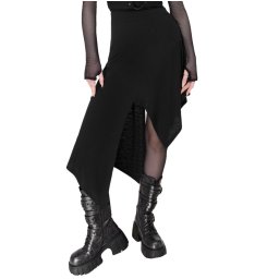 sukně dámská KILLSTAR - Crimsolite - Black - KSRA012697